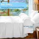 SONORO KATE 100% Egyptian Cotton Sheets Set - 1000 High Thread Count, Luxury 5-Star Hotel Sateen Bed Sheets, Soft, Breathable Long Staple Sheets, Fit up to 16" - 4 PC (White,King)
