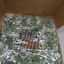 26'' Large Eucalyptus Wreath for Front Door, Porch- Artificial Eucalyptus and Lavender with Babys Breath Flowers Wreath for Home, Farmhouse Wall Decor- Spring, Summer, Fall, All Seasons (White-Green)