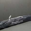 Zooawa Pop Up Playpen for Baby, Portable Playpen for Babies and Toddlers with Removable Sun-Shades& 2 Side UV Covers, Lightweight Outdoor Baby Play Pen for Beach Home with Travel Bag,Light Gray