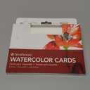 Strathmore Watercolor Cards, 5x6.875 inches, 10 Pack, Envelopes Included - Custom Greeting Cards for Weddings, Events, Birthdays