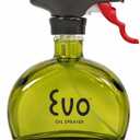 Evo Glass Oil Sprayer, Non-Aerosol For Olive Oil, Cooking Oils And Vinegars, Green, 6-Ounce Capacity, For Grilling, Roasting, Air Frying, Baking And Salad Prep