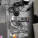 17.5" Portable TV/DVD Player with 15.6" HD Swivel Screen, Built-in ATSC Tuner & FM, Rechargeable Battery, Supports HDMI in/USB/Micro SD/AV Out, Multi-Disc Formats, Black