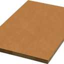 BOX USA 36" x 48" 5-Pack - Large Card Board Sheets for Packaging, Layer Separation, Shipping, Mailing, Packing, and Protecting Products from Forklift Damage