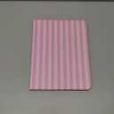 TopPerfekt Case for iPad 11th (A16) 11-inch 2025 / 10th Generation 10.9-inch 2022, Striped Cute Girly Collegiate Style Case with Pencil Holder for Kids, Boys, Girls, Anti-Slip, Anti-Shock - Pink