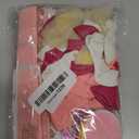 Pink Red Happy Birthday Party Decorations Kits for Girls Women with Happy Birthday Banner, Fringe Curtain,Foil Balloons,Tissue Pompoms,Dots Garland,Tassels Garland,Cake Topper for Birthday Decor(Pink)