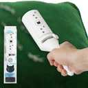 Necoichi Purrfection Neat & Easy Cat Hair Pet Hair Remover, Textured microfibers Trap Fur & lint Fast, Made in Japan, White