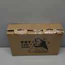 Upgrade Dog Booster Seat for Small Dogs,Small Dog Car Seat with Sturdy Metal Frame and Waterproof Leather Material for Small Pets up 20 lbs,Portable Travel Carrier with Storage Pocket