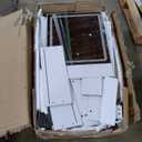 Makeup Vanity Desk with Mirror and Lights, Vanity Desk with 8 Drawers & Storage Shelves, Vanity Table with Power Outlet, 3 Color Modes & Adjustable Brightness Dressing Table, Bedroom, White (15.75D*40-68W*55.91H)