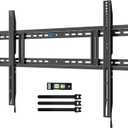 HOME VISION Heavy Duty TV Wall Mount for Large TVs 65-150 Inch, 3-Stud Secure on 16"-24" Centers, Fits 12" to 48" Wood Studs, Fixed Low-Profile Flush Slim TV Bracket, Max VESA 1200x600, Holds 364 LBS