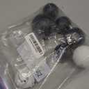 Creative Scents Black & White Small Set of 8 Marble Look Decorative Balls for Bowls  Decorative Orbs Spheres for Coffee Table Centerpiece, Dining Table, Living Room - Modern Bowl Fillers for Home