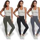 Leggings Black/Olive/Gray L-Xl