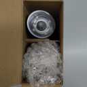 RECHARGEABLE - Gravity Electric Pepper and Salt Grinder Set, Adjustable Coarseness, With LED Light, One Hand Automatic Operation, 2 Pack-Black