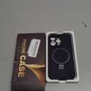 Designed for iPhone 14 Pro Case with Magnetic Invisible Stand Compatible with Mag-Safe Military Drop Tested Shockproof Silicone Phone Cases for Women Men 6.1'', Purple