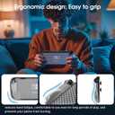 HEYSTOP Switch 2 Case for Nintendo Switch 2(2025), Switch 2 TPU Cover, Protector Case Cover for Switch 2 Accessories with 6 Thumb Caps and Screen Protector, Anti-Slip, Shock-Proof,Anti-Scratch