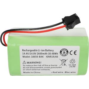 Robot Vacuum Replacement Battery 14.8V 2600mAh Replacement pa04 Battery for Ecovacs Deebot N79S/N79 & Eufy Robovac 11/30 25c
