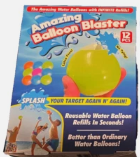 12 As Seen on TV Amazing Balloon Blaster