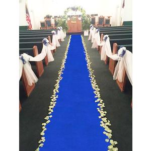 Aisle Runners Wedding Accessories Royal Blue Aisle Runner Carpet Rugs for Step and Repeat Display, Ceremony Parties and Events Indoor or Outdoor Decoration 24 Inch Wide x 50 feet Long