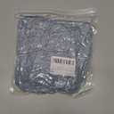 SweatyRocks Women's Long Sleeve V Neck Casual Soft T Shirts Trendy Fall Ribbed Tops (Gray, XL)