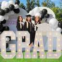 Graduation Decorations 2026, GRAD Marquee Letters 4 Feet Tall, Graduations Marquee Letter, GRAD Light Up Letter for 2026 Graduation Party Decorations