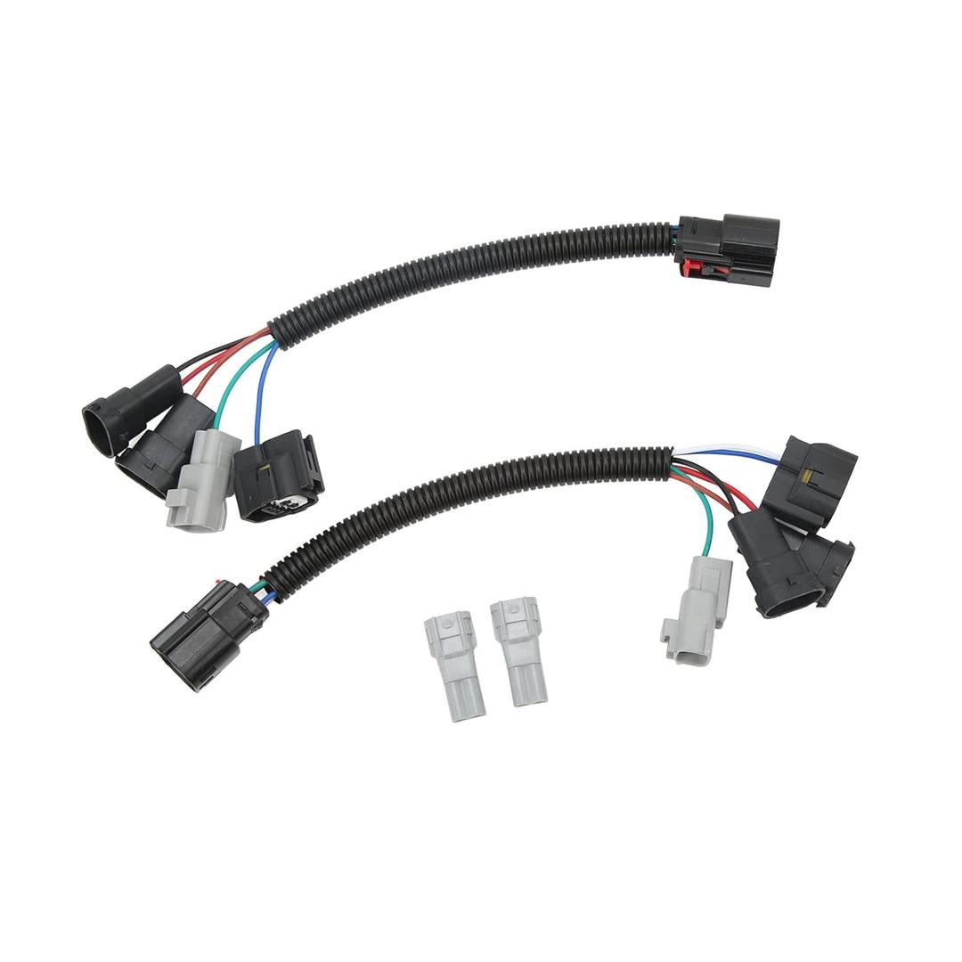 Headlight Conversion Harness 2 Pcs LED Headlight Conversion Harness High Low Beams Wiring Harness Adapter for Tacoma 20162021