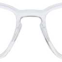 Peepers Blue Light Reading Glasses for Men & Women +2.00, Clear, Strut
