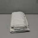 H.VERSAILTEX Ivory Blackout Curtains for Bedroom, Linen Blackout Curtains 108 Inches Long 100% Blackout Thermal Insulated Textured Curtain Draperies Grommet with White Liner, 2 Panels, Ivory