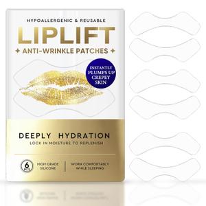 Upper Lip Wrinkle Treatment, Anti Wrinkle Patches Overnight Treatment for Lips, Smoothing Smile Line & Lip Area Wrinkles