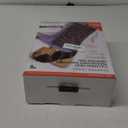 Calming Heat Massaging Weighted Heating Pad by Sharper Image- Weighted Electric Heating Pad with Massaging Vibrations, 9 Settings- 3 Heat, 6 Massage- 18 Relaxing Combinations, 12 x 24, 4 lbs