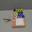 Busy Board with LED Light, Wooden Switches Board Sensory Toys for Toddlers 1-3, Toddlers Activity Travel Montessori Toys for 1 2 3 Year Old Boys Girls Birthday Gift