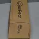 CLEAR REAR Bidet Attachment for Toilet Seat - Non-Electric with Self Cleaning Nozzles, Leak Proof Connectors, Adjustable Water Spray, Rear & Feminine Wash - Hygienic Bathroom Upgrades (Black)