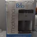 Brio Moderna Self-Cleaning Bottleless Countertop Water Cooler Dispenser - with 3-Stage Water Filter and Installation Kit, Tri Temp Dispense, and LED Night Light - UL/Energy Star Approved (Stainless Steel)