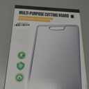 Titanium Cutting Board - 5mm Thick with Edge Protection, Non-Deforming & Lightweight for Kitchen, Camping, and Housewarming Gifts15*11