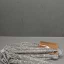 Minetom Icicle Lights Outdoor with Clips, 20ft 100 LED 20 Tubes Twinkling White Christmas String Lights, Connectable Waterproof Hanging Icicle String Light Plug in for Eave Holiday Outdoor