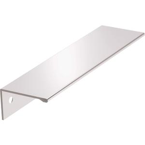 Amerock | Cabinet Pull | Polished Chrome | 5-1/16 inch (128 mm) Center to Center | Edge Pull | 1 Pack | Drawer Pull | Drawer Handle | Cabinet Hardware