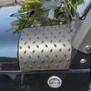 Cowl Body Armor Outer Cowling Cover Powder Coated Finish Compatible with Jeep Wrangler JK JKU Rubicon Sahara X Off Road Sport X & Unlimited 2/4 door 2007-2018