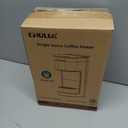 CHULUX Slim-Pro Single Serve Coffee Maker Machine for K Cup and Grounds with 2 Mins Brew One Cup, 3 Brew Styles, Removable Reservoir & Drip Tray