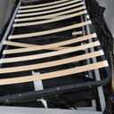 Bellemave Twin Size Lift Up Storage Bed,Upholstered Platform Bed with Hydraulic Storage System,Vertical Stripe Headboard,Beige