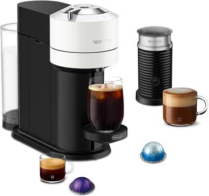 Nespresso Vertuo Next Premium Coffee and Espresso Maker by Breville with Aeroccino Milk Frother