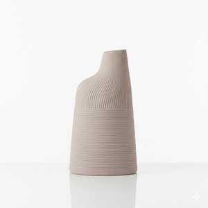 H 7.3 IN Porcelain Vase