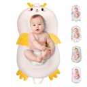 Baby Lounger for Newborns and Infants, Portable Co-Sleeping Bed with Pillow & Foot Rest - 100% Cotton, Snug, Travel-Friendly, Breathable Fabric, Ideal for Cribs & Floor - Sprinta (Duckling Delight)