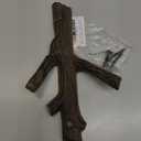 Comfy Hour 7" Heavy Duty Cast Iron Tree Branch Wall Hook, Rustic Nature Decorative Key Holder for Wall, Vintage Multi-Prong Coat Rack for Entryway, Mudroom, Cabin & Garden, Brown