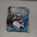 Turquoise and Black 26X26 Pillow Covers Teal Abstract Art Painting Aesthetic Square Accent Decorative Throw Pillow Covers, Soft Throw Pillows for Couch Sofa Bedroom Set of 2