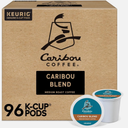 Caribou Blend Medium Roast, 96 Single-Serve Pods, BBD:  05/06/2027