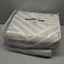 INGEROOM 8x10 Washable Area Rugs, Beige Geometric Area Rug for Living Room Bedroom, Modern Neutral Area Rug, Large Non-Slip Indoor Floor Carpet for High Traffic Areas, Kitchen, Dining Room