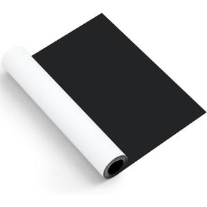Amylove Extra Large 12 in x 5 ft x 40 Mil Blank Car Magnet Roll Vehicle Magnetic Signs Flexible Automotive Strong Car Printable Magnets Sheet Stickers for Trucks Bumper Advertising Business, White