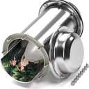 RXLIFE Time Capsule, 10.2in Waterproof Time Capsule Container, 304 Stainless Steel Underground Capsule Storage Container with Spanner Gloves for 1st Birthday Wedding Graduation Gift