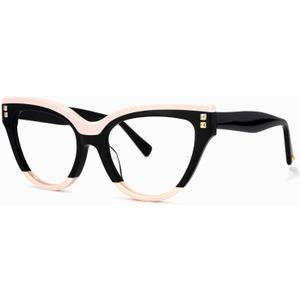 Vooglam Cat Eye Readers Blue Light Blocking Reading Glasses for Women Anti UV Eyestrain Eyewear Dalila OA01858-02