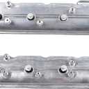 Engine Valve Cover w/Gaskets & Bolts for 2009-2019 Chevy Silverado Suburban, GMC Sierra Yukon, Cadillac 4.8 5.3 6.0 6.2L 12642655 12637684 (Passenger & Driver Side)