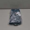 FALAN MULE Women Leather Wallet Large Capacity Bifold RFID Blocking Card Holder with Zipper Coin Pocket (AE-Peacock Blue)