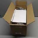 Set of 2 Industrial Touch Control Table Lamps with USB C+A Ports and AC Outlet - 3-Way Dimmable Black Bedside Lamps Nightstand Desk Lamps for Bedroom Living Room, Glass Shade & 2 LED Bulbs Included